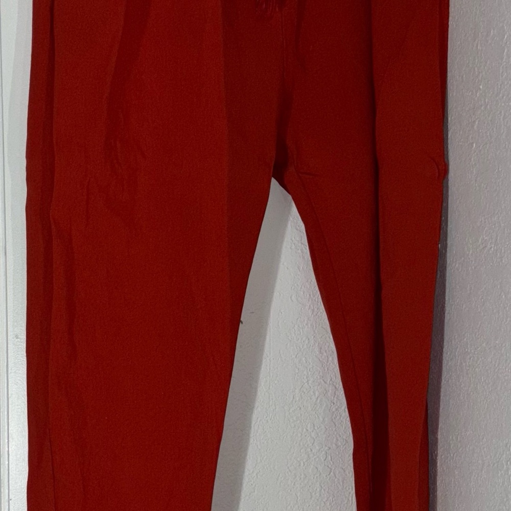 Women's Red Joggers